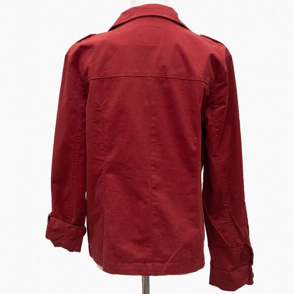Sanctuary Wine Basic Utility Jacket Size Large - Picture 3 of 11